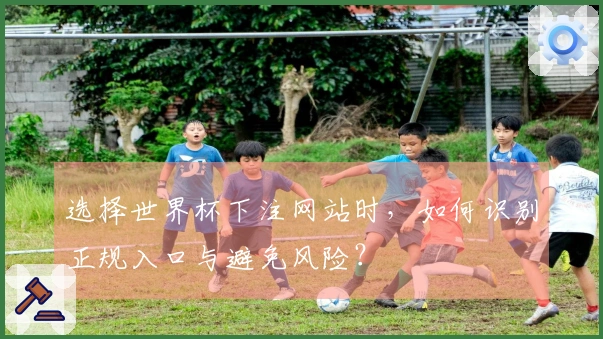 选择世界杯下注网站时，如何识别正规入口与避免风险？