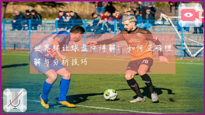 世界杯让球盘口详解：如何正确理解与分析技巧