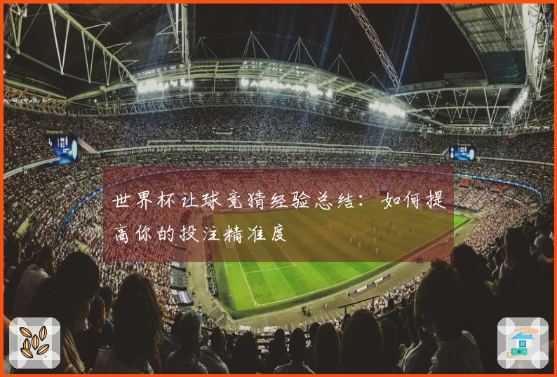 世界杯让球竞猜经验总结：如何提高你的投注精准度